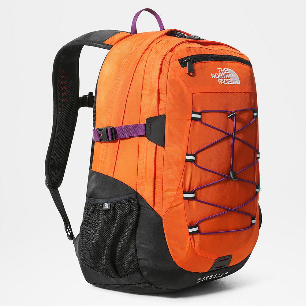 The North Face Borealis Classic Ανδρικα Σακιδιο Πλατησ - Κοκκινα Πορτοκαλι / Μωβ (YIHE96813)